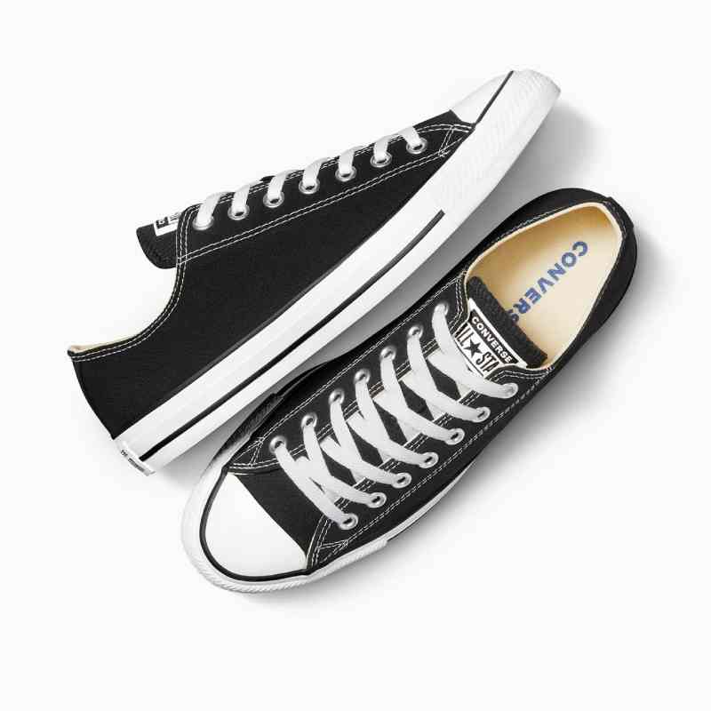 Converse black/white lo shoe