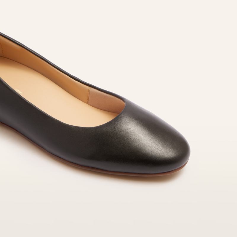Frankie 4 dorest black womens ballet pump