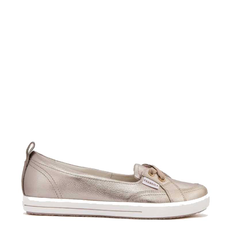 Frankie 4 champagne womens slip on