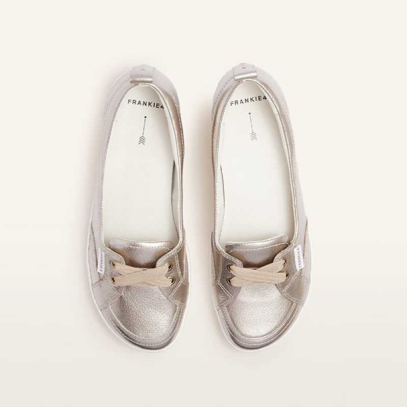 Frankie 4 champagne womens slip on