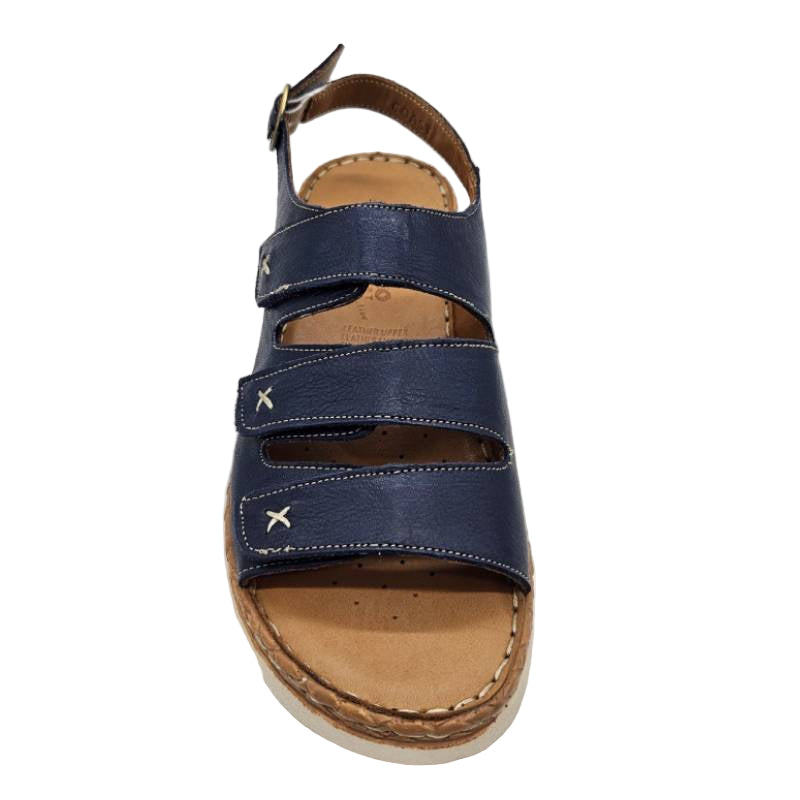 Cabello Coast Navy Sandal