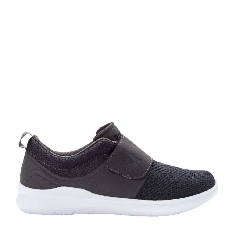 Propet Viator Grey mens velcro shoe