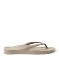 ARCH SUPPORT CRYSTAL THONGS - TAUPE