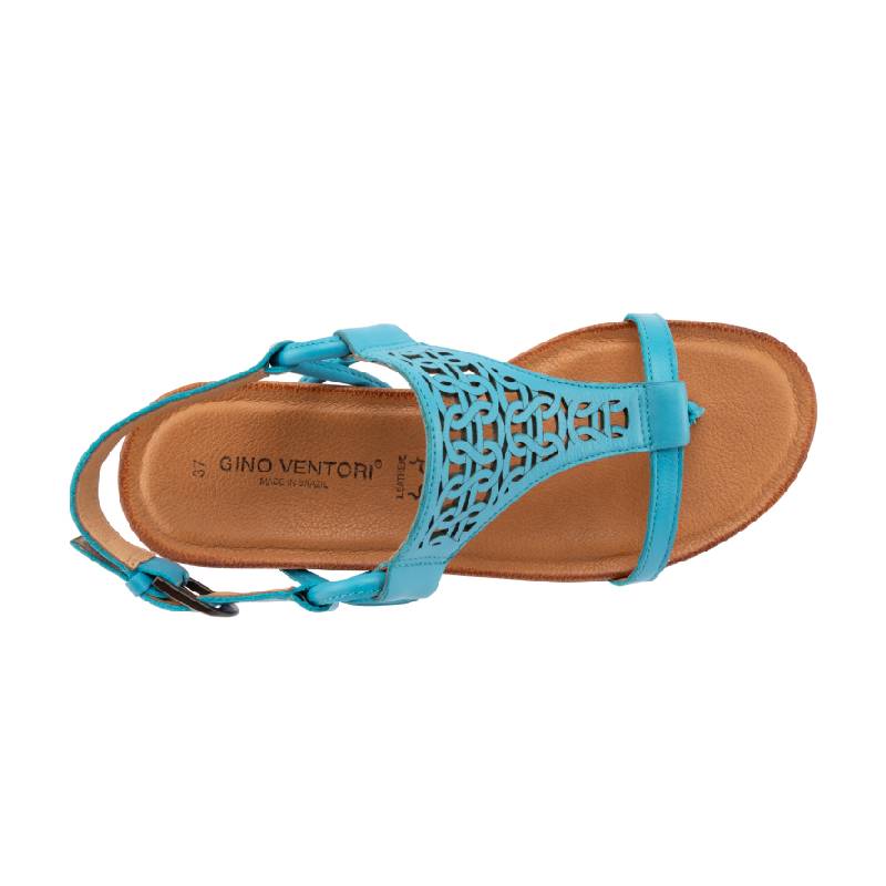 gino ventori frontier blue sandal
