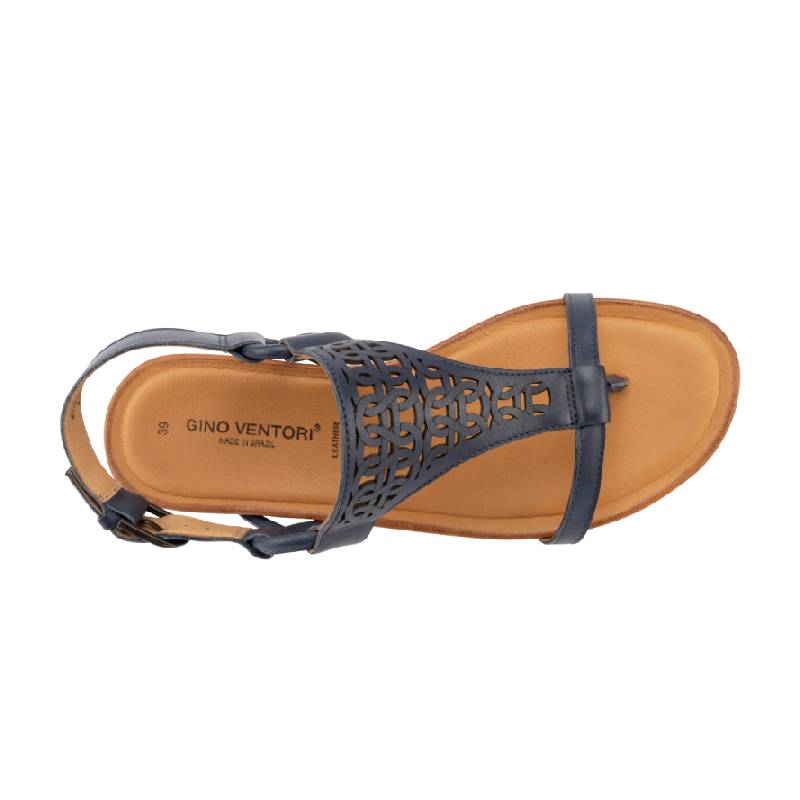 gino ventori frontier navy sandal
