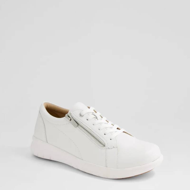 ziera solar white womens lace up