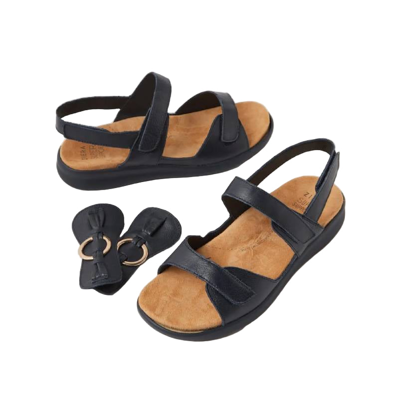 Ziera Brisa navy sandal