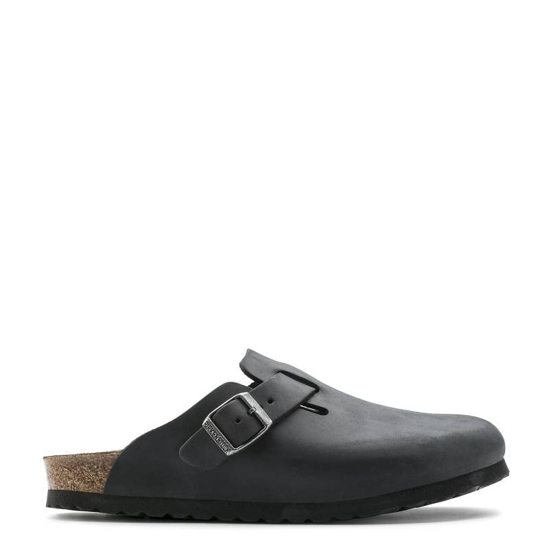 Birkenstock boston black oiled black leather