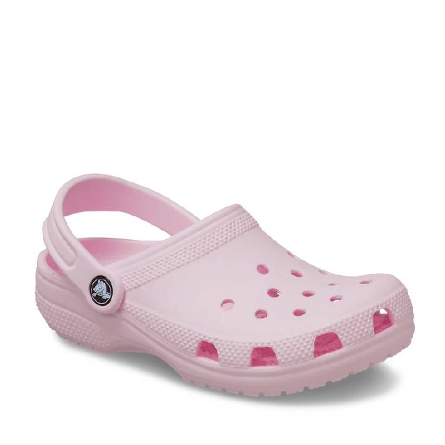 Crocs classic pink milk