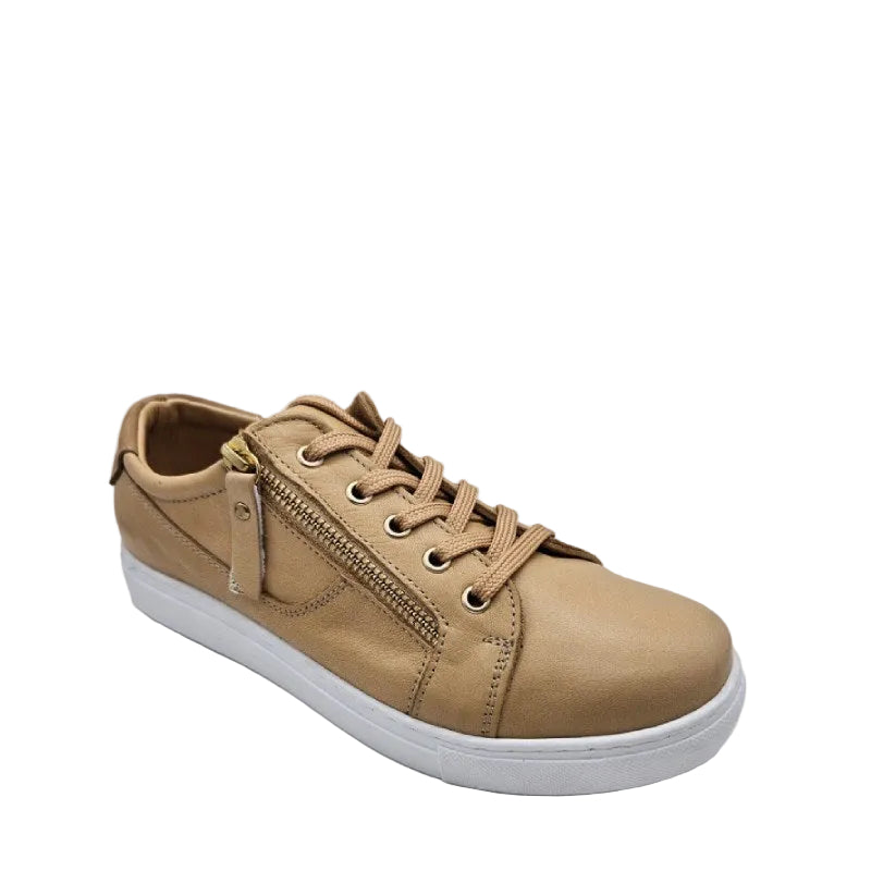 Cabello Eg520 Cappucino womens lace up
