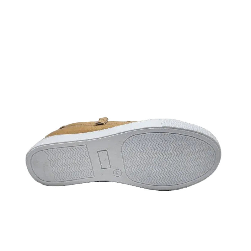 Cabello Eg520 Cappucino womens lace up