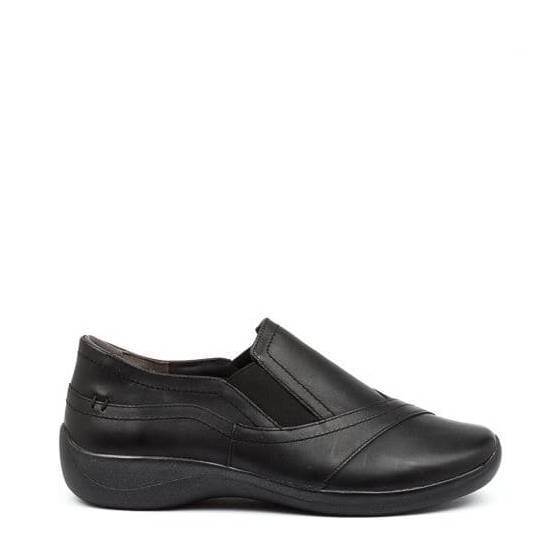 Ziera java black womens slip on