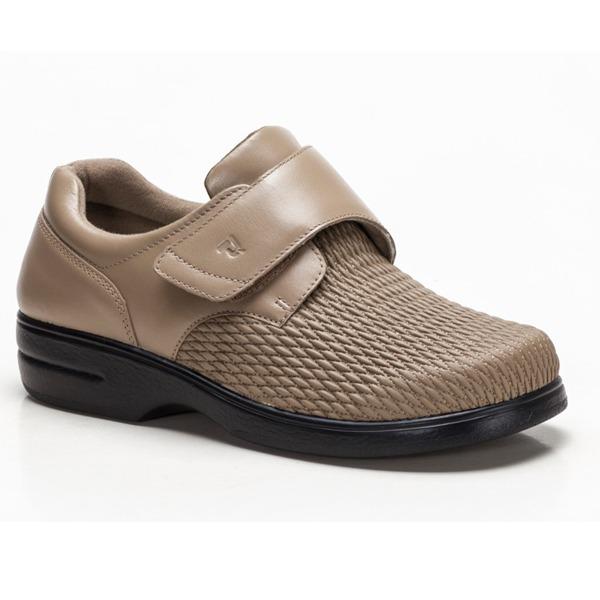 Propet Olivia Taupe ladies velcro shoe