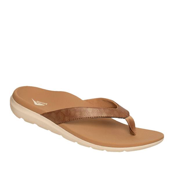 Ascent groove thong caramel