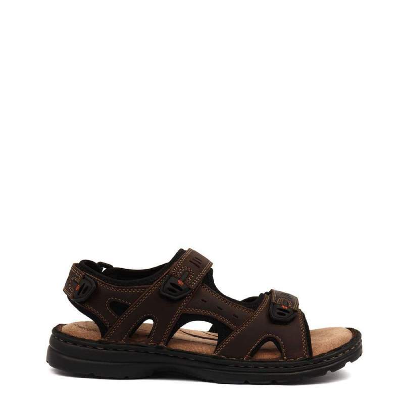 hush puppies simmer brown mens sandal