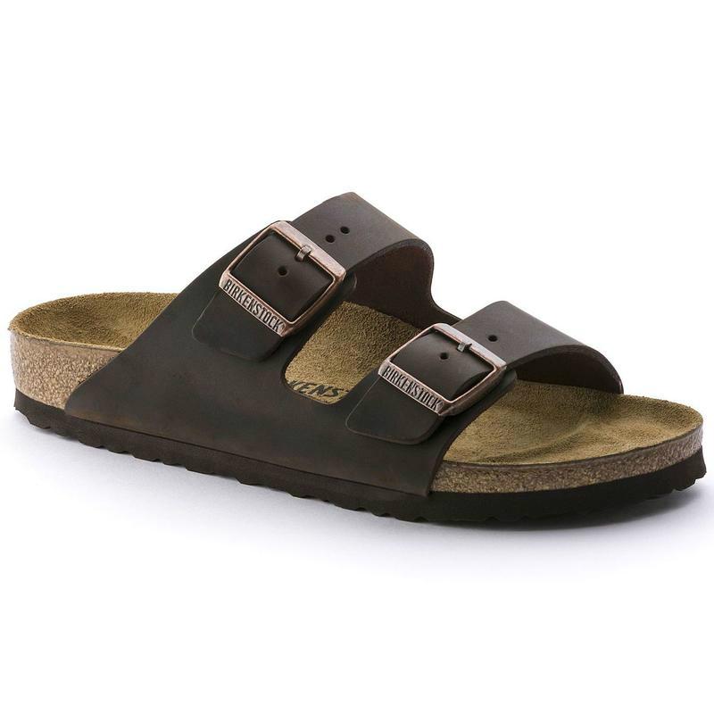 BIRKENSTOCK-SANDALS - ARIZONA OILED LEATHER HABANA REGULAR FIT