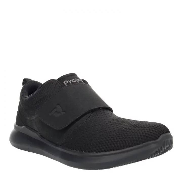 Propet Viator Black Mens Velcro shoe