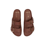 Frankie 4 deon rich tan womens slide