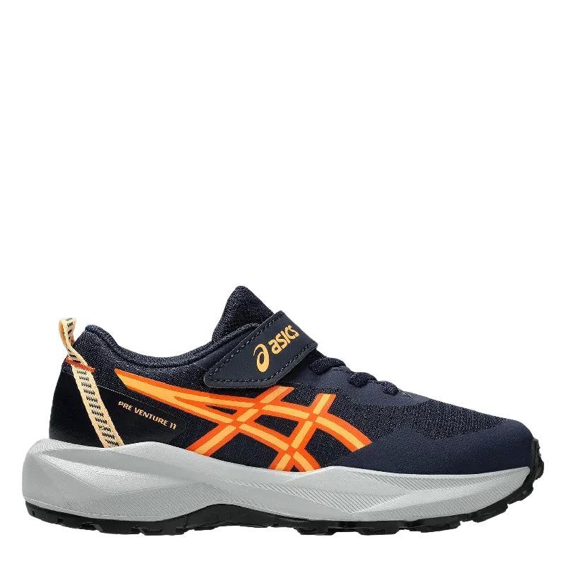 asics pre venture 11 ps navy kids jogger