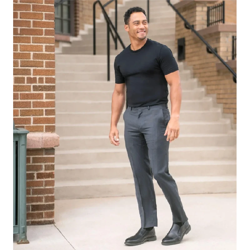 Florsheim highrise moc black mens slip on dress shoe