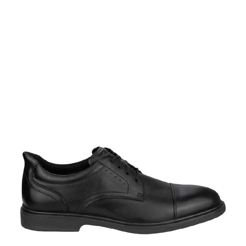 florsheim highrise cap black mens lace up dress shoe