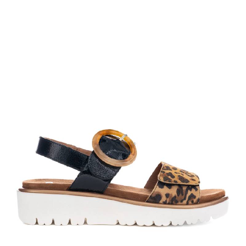 BILBAO-S - BLACK/ LEOPARD