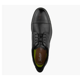 florsheim highrise cap black mens lace up dress shoe