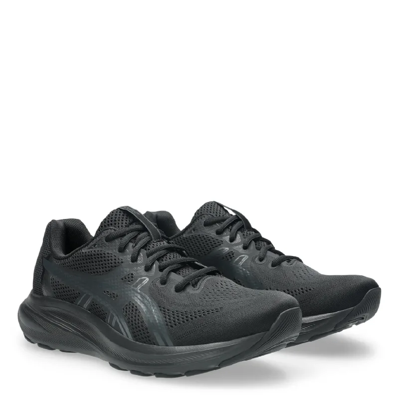 asics gel contend 10 all black mens extra wide runner