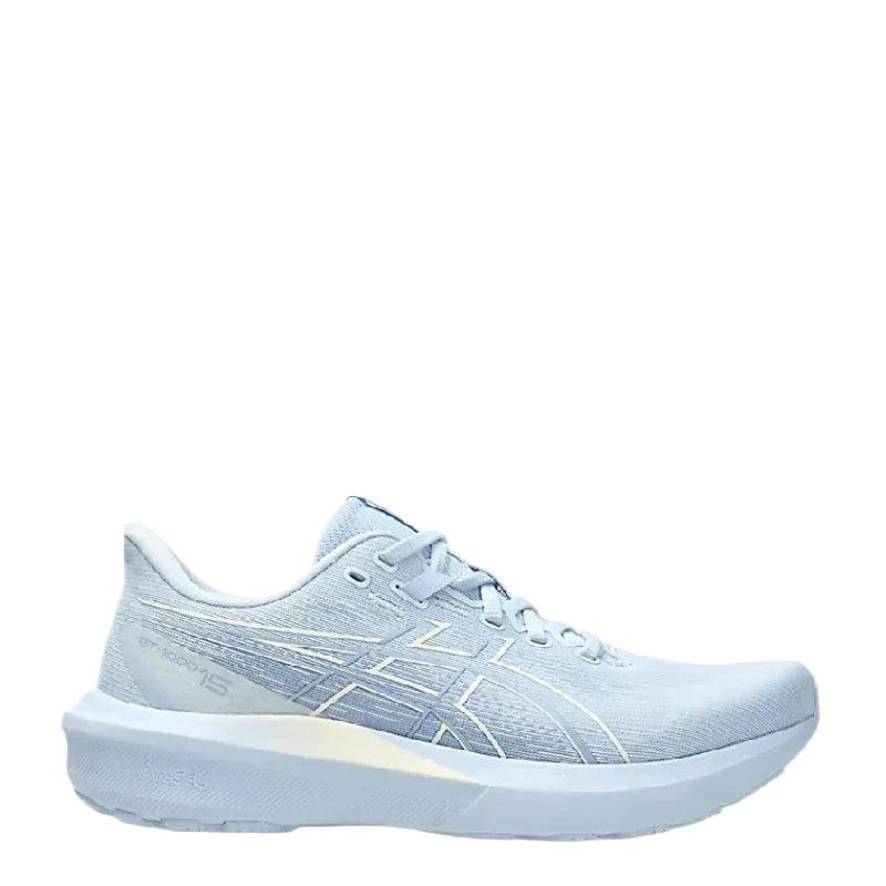 Asics Gt-1000 15 womens blue stability running shoe