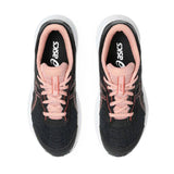 asics contend 9 gs black pink kids runner