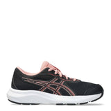 asics contend 9 gs black pink kids runner
