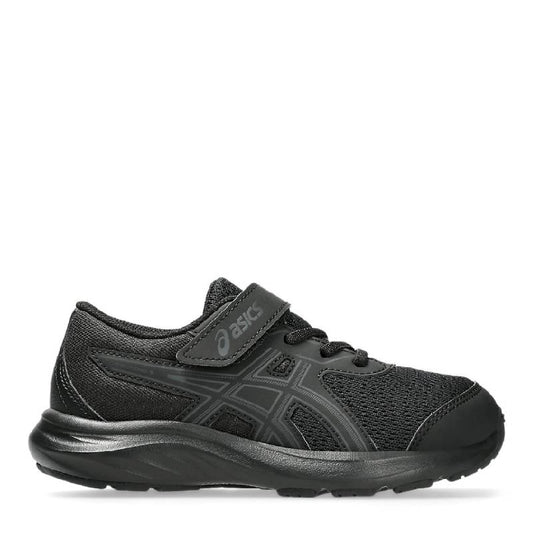 Asics contend 9 ps black kids runner