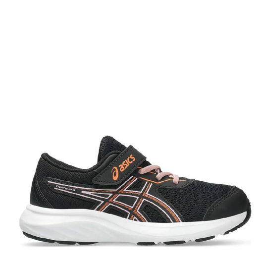 ASics contend 9 ps black/pink runner