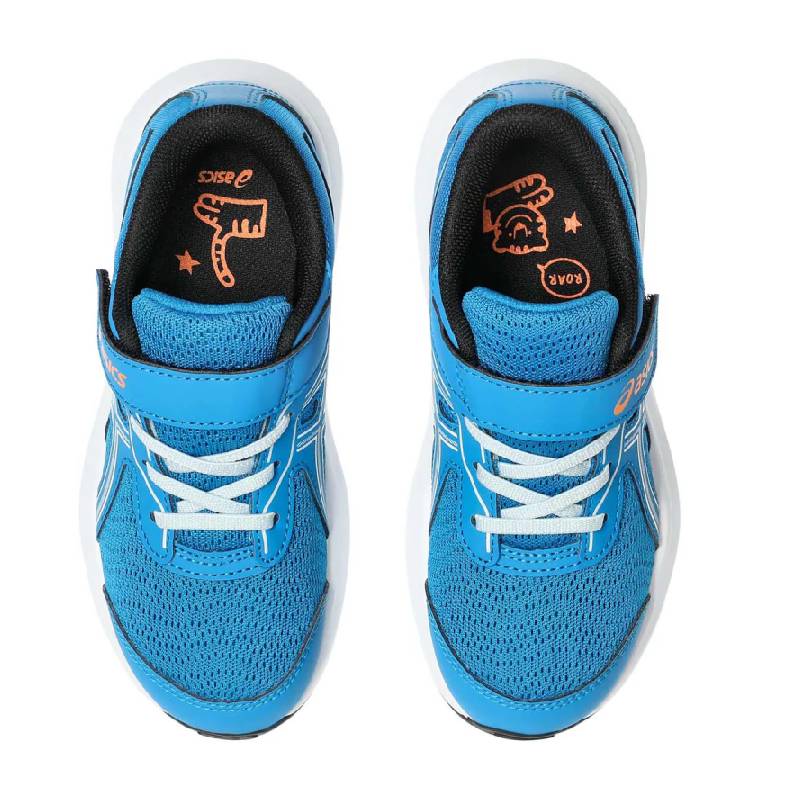 Asics contend 9 ps blue kids runner
