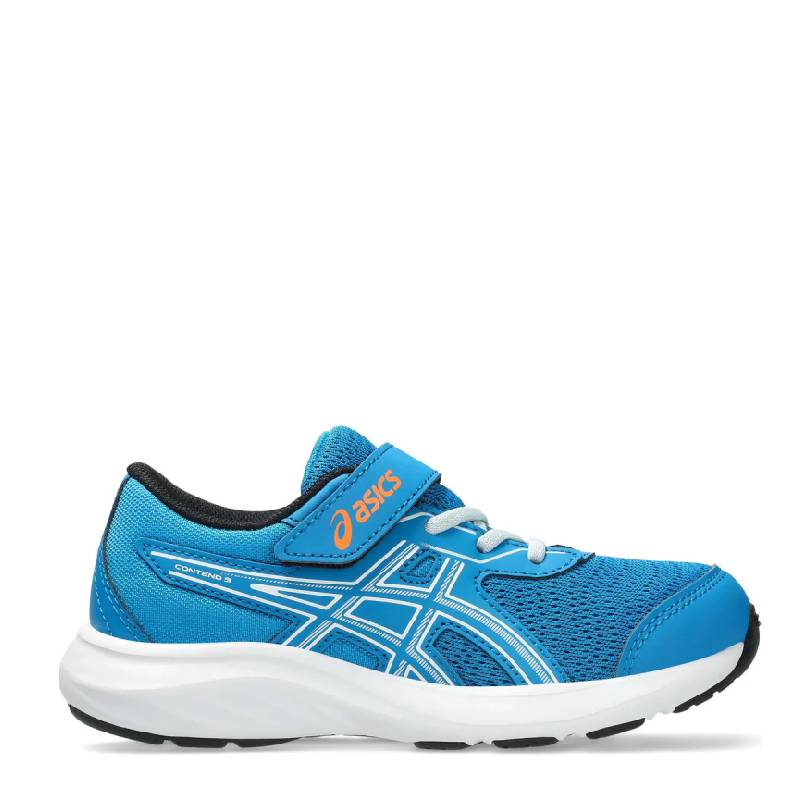Asics contend 9 ps blue kids runner