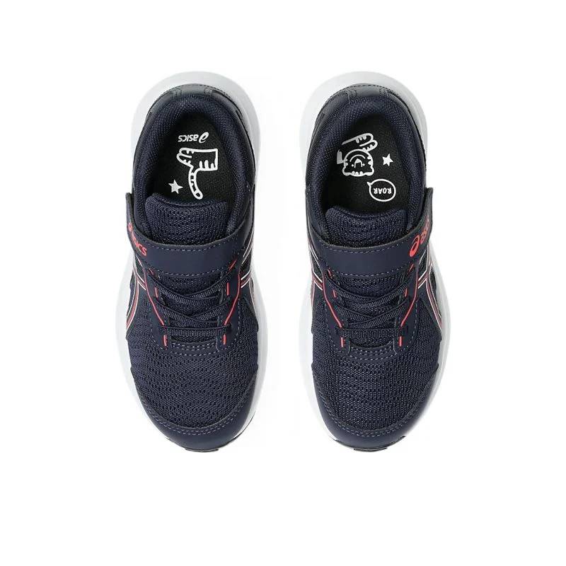 ASics contend 9ps navy runner
