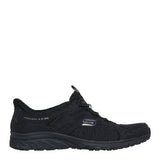 skechers slip in gratis black womens shoe