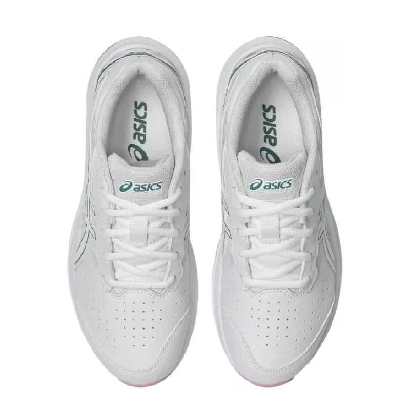 asics gt 1000sl 2 kids white leather joggers