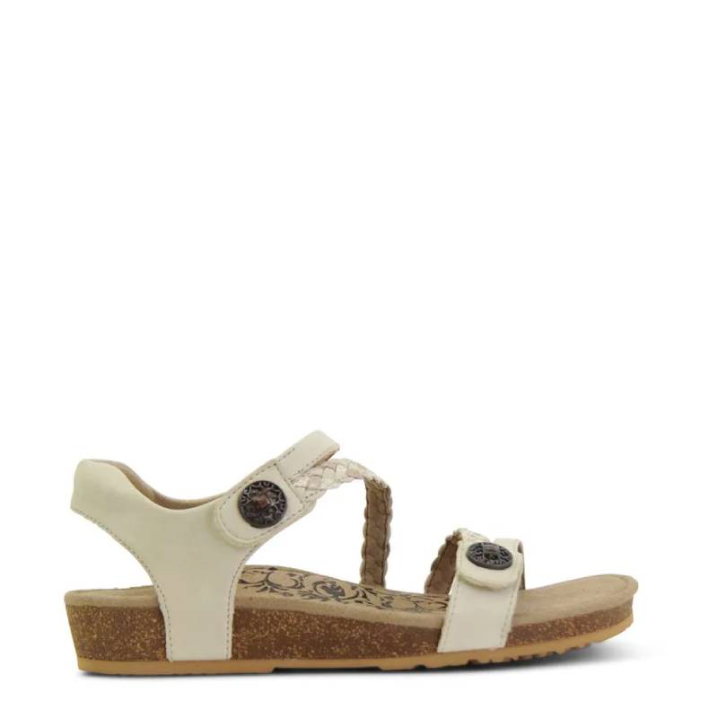 Aetrex Jillian ivory sandal