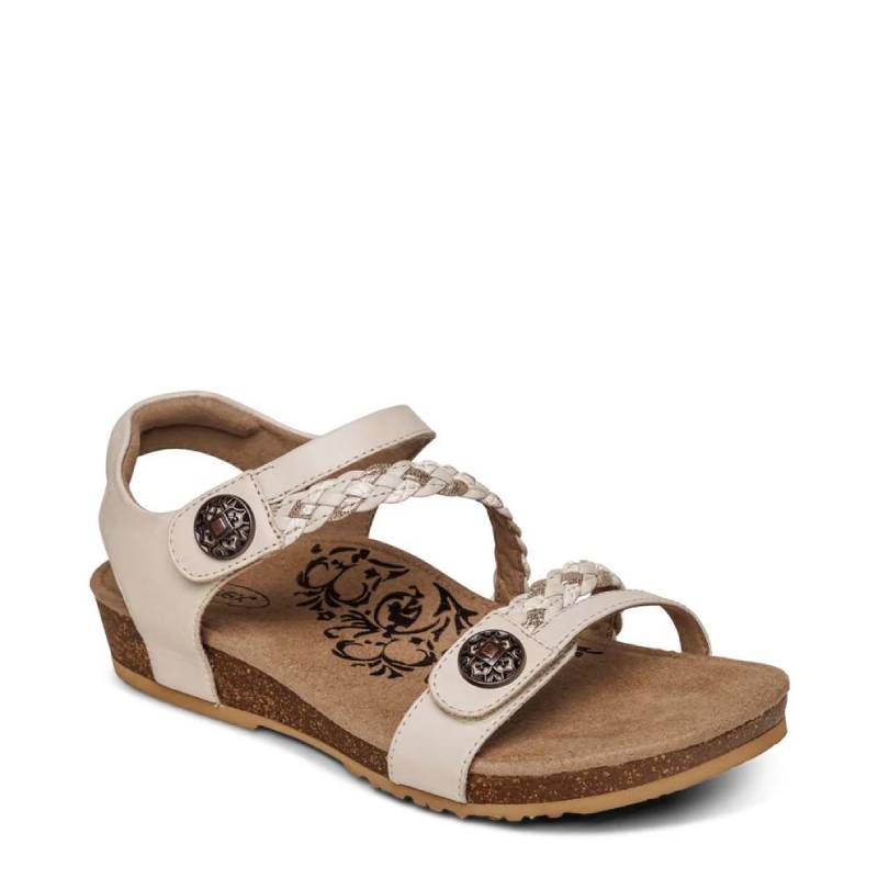 Aetrex Jillian ivory sandal
