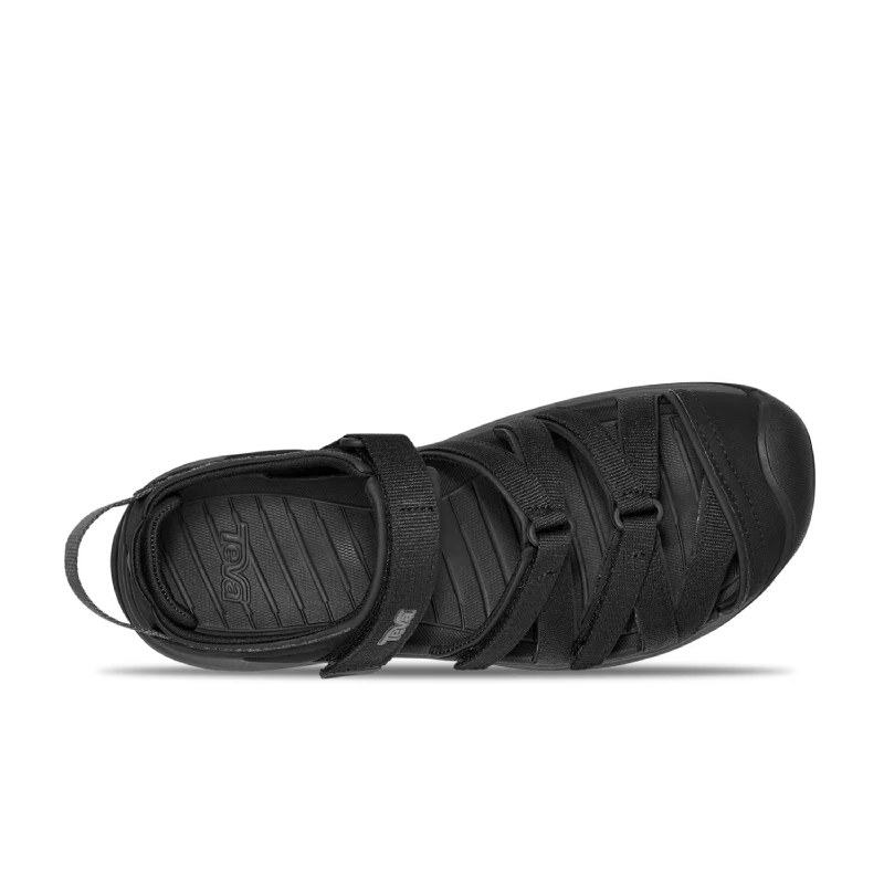 teva tirra sport ct black womens sandal