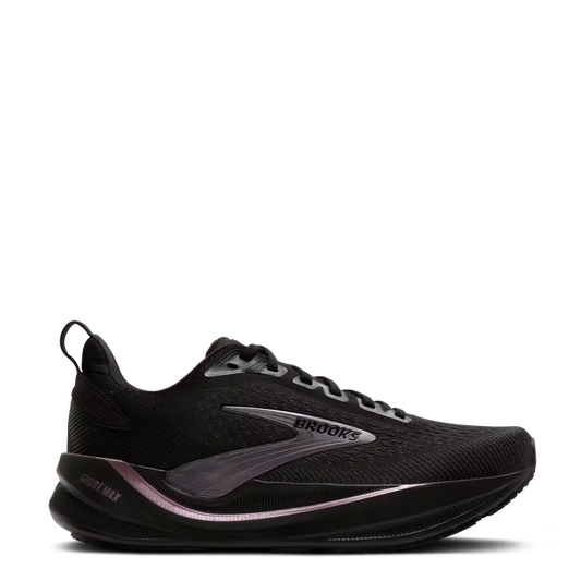 Brooks ghost max 4 black womens wide sneaker