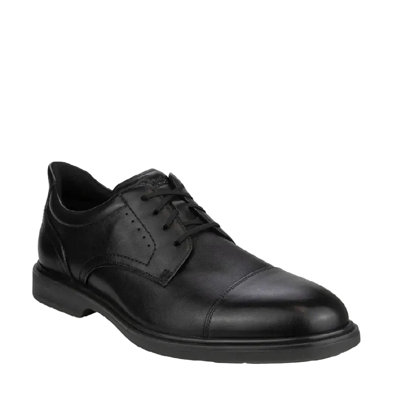 florsheim highrise cap black mens lace up dress shoe