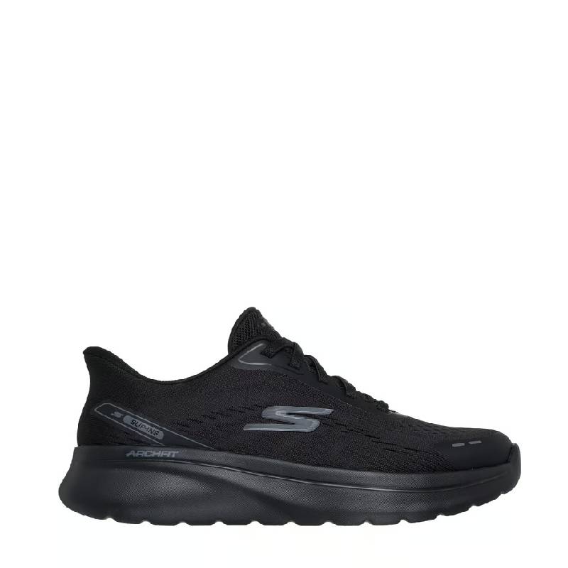 Skechers arch fit black womens sneaker