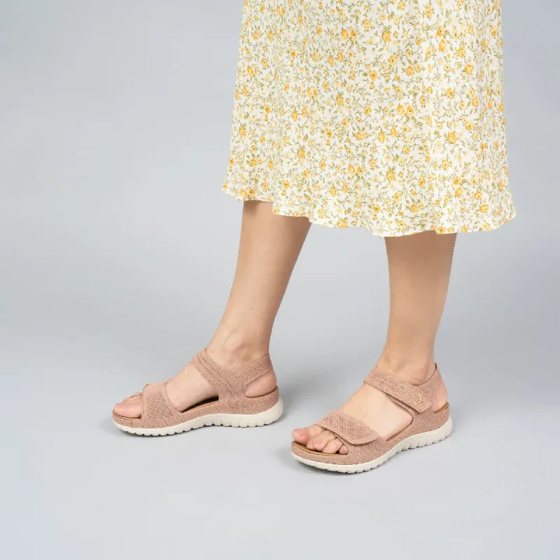 cc resorts ram tan woven sandal