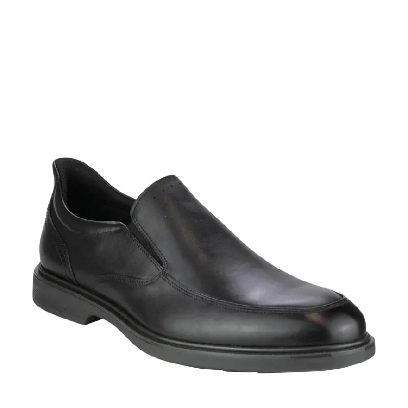 Florsheim highrise moc black mens slip on dress shoe