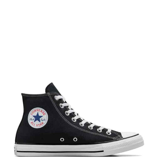 converse black/white high top