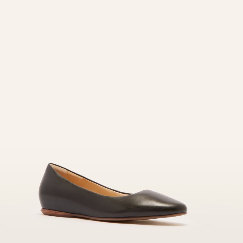 Frankie 4 dorest black womens ballet pump