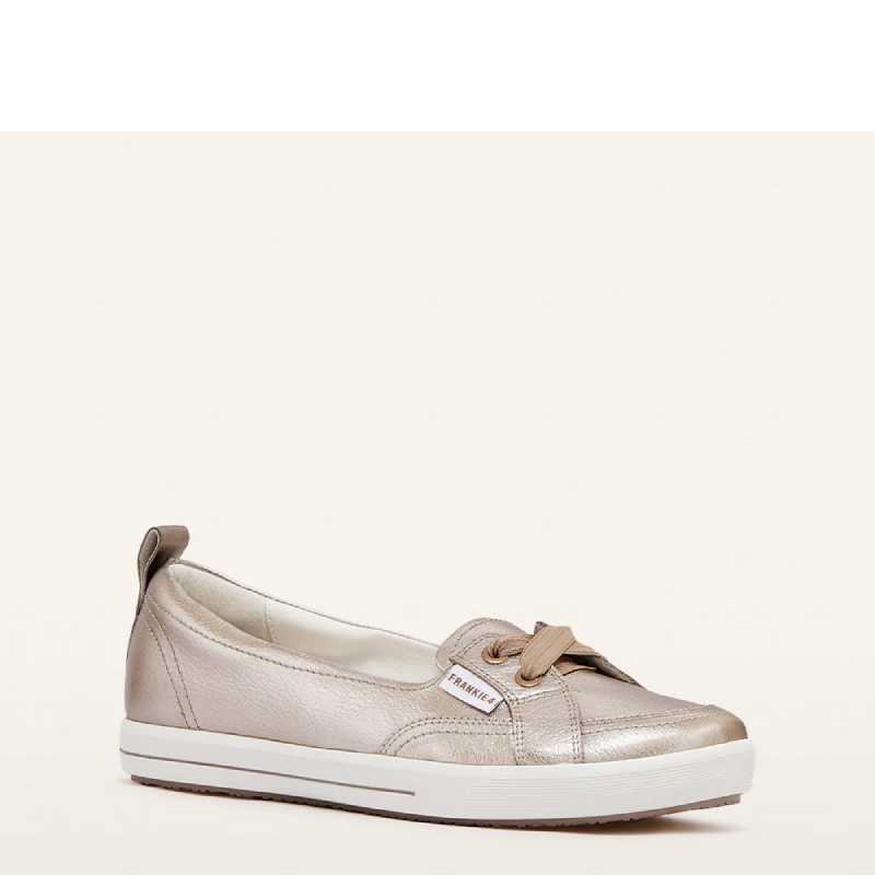 Frankie 4 champagne womens slip on