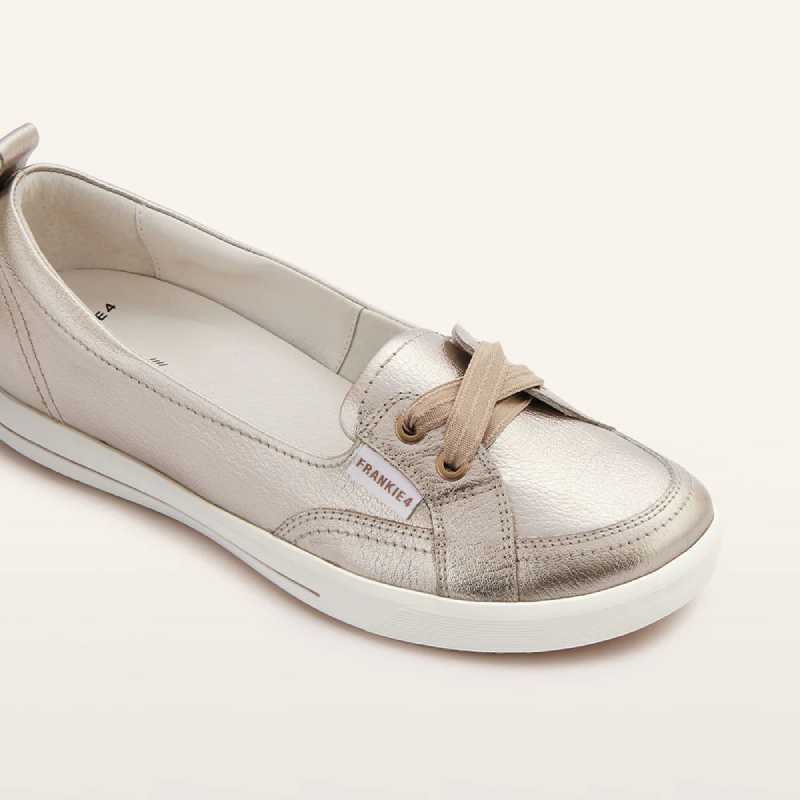 Frankie 4 champagne womens slip on